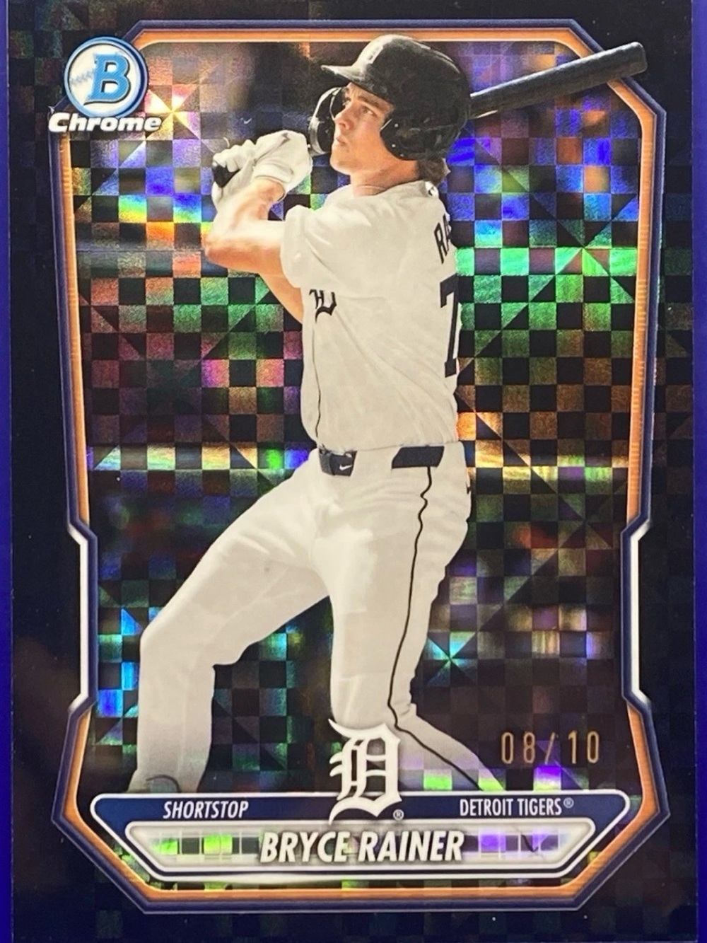 2026 Bowman Chrome Bryce Rainer Mojo Refractor /10
